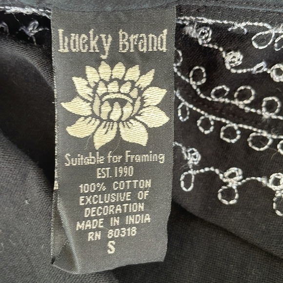Lucky Brand Tunic‎ With Sparkle Embroidery - Picture 9 of 10